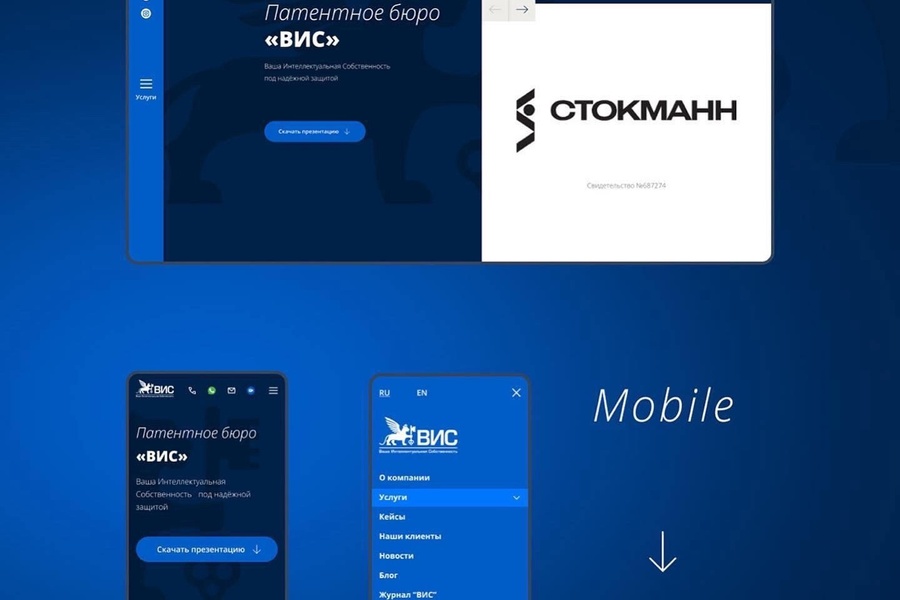 Разработка сайта «ВИС» (246)