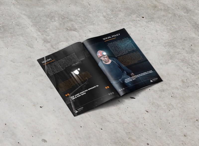 Презентационная брошюра для компании «ДонУголь» (1264)