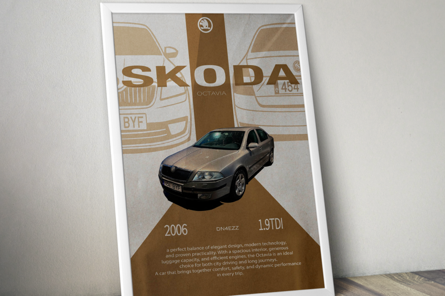 Постер Skoda (4892)